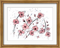 Pink Flowers I Fine Art Print