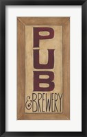 Pub and Brewery Fine Art Print
