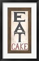 Eat Cake Fine Art Print