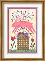 Happy Easter Pink Fine Art Print