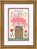 Happy Easter Pink Fine Art Print