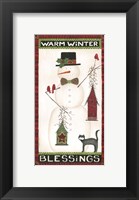 Warm Winter Blessings Fine Art Print