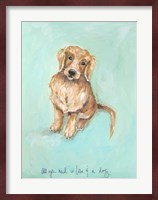 Love and a Dog Fine Art Print