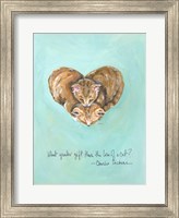 Love of a Cat Fine Art Print