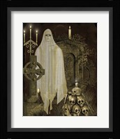 Halloween Graveyard - F Framed Print