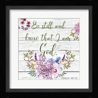 Garden Florals Bible Verse - A Fine Art Print