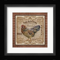 Old World Poule A Framed Print
