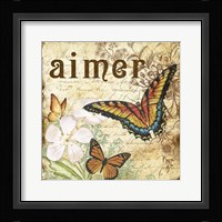 Inspirational Butterflies 3 Framed Print