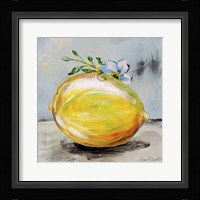 Abstract Kitchen Fruit 1 Framed Print