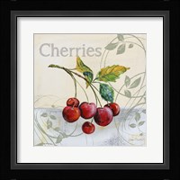 Tutti Fruiti Cherries Framed Print