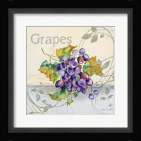 Tutti Fruiti Grapes Framed Print