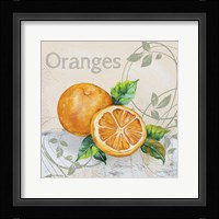 Tutti Fruiti Orange Framed Print