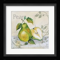 Tutti Fruiti Pear Framed Print