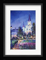 St Louis Cathedral Framed Print