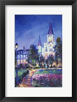 St Louis Cathedral Framed Print