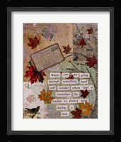 Autumn Test Fine Art Print