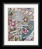 Bloomin' Sister Framed Print
