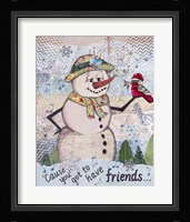 Lettie Snow Framed Print