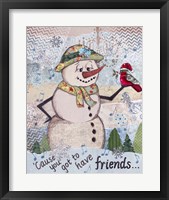 Lettie Snow Framed Print