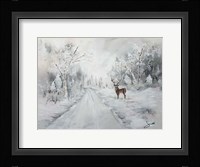A Winters Drive Fine Art Print