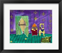 Lemon Strewn Purple Room Fine Art Print
