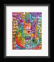 Jimmies Guitar Fine Art Print
