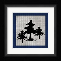 Blue Bear Lodge Icon 1 Fine Art Print