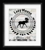 Blue Bear Lodge Sign 1 Fine Art Print