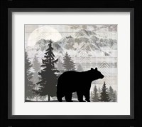 Blue Bear Lodge Sign 12 Fine Art Print