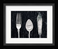 Antique Knife Fork and Spoon Fine Art Print