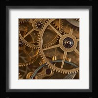 Copper Cogs Close up 1 Fine Art Print