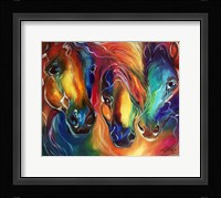Color My World With Horses Fine Art Print
