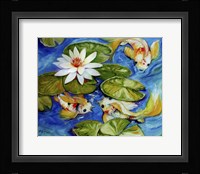 Dance Of The Koi 2 Fine Art Print