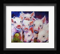 Half Dozen Piglets Fine Art Print