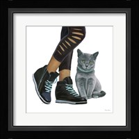 Cutie Kitties V Framed Print