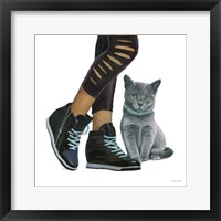 Cutie Kitties V Framed Print