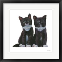 Cutie Kitties IV Framed Print