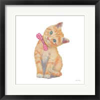 Cutie Kitties II Framed Print