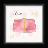Fashion Blooms II Pink Framed Print