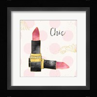 Fashion Blooms III Black Framed Print