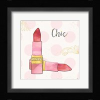 Fashion Blooms III Pink Framed Print