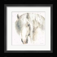 Farm Friends VI Neutral Framed Print
