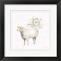 Farm Friends X Neutral Framed Print
