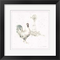 Farm Friends XI Neutral Framed Print