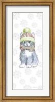 Christmas Kitties II Snowflakes Fine Art Print