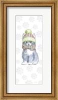 Christmas Kitties II Snowflakes Fine Art Print