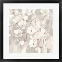 Magnolias in Spring I Neutral Framed Print
