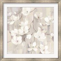 Magnolias in Spring II Neutral Fine Art Print