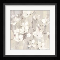 Magnolias in Spring II Neutral Fine Art Print