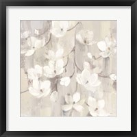 Magnolias in Spring II Neutral Framed Print